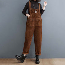 Load image into Gallery viewer, Autumn and Winter Retro Straight Overalls
