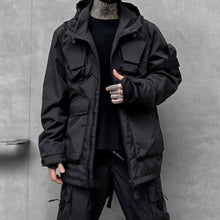 Load image into Gallery viewer, Dark Multi-pocket Functional Techwear Jacket
