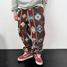 Load image into Gallery viewer, Street Ethnic Jacquard Casual Pants
