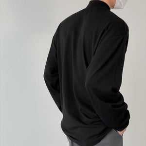 Half Turtleneck Bottoming Long Sleeve T-shirt