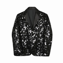 Load image into Gallery viewer, Stage Performance Sequin Design Blazer
