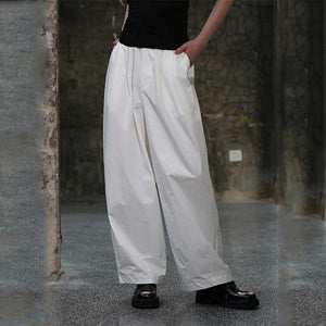 Loose Straight Leg Trousers