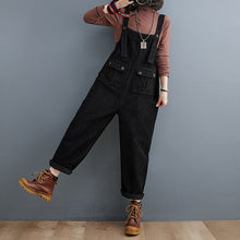 Load image into Gallery viewer, Autumn and Winter Retro Straight Overalls
