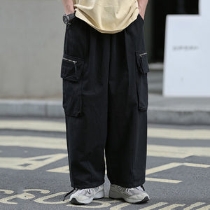 Retro Casual Cargo Pants