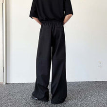 Load image into Gallery viewer, Double Zipper Straight Slit Casual Pants
