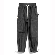 Load image into Gallery viewer, Drawstring Drawstring Loose Harem Multi-pocket Cargo Pants
