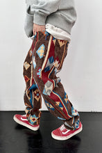 Load image into Gallery viewer, Street Ethnic Jacquard Casual Pants
