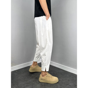 Summer Ultra-thin Nine-point Breathable Casual Pants