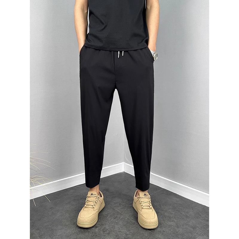 Summer Ultra-thin Nine-point Breathable Casual Pants