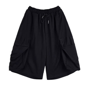 Casual Workwear Wide-leg Shorts