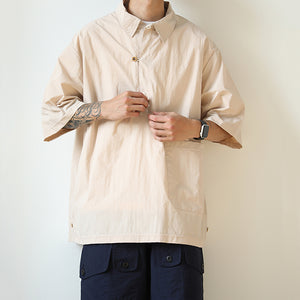 Pocket Vintage Casual Shirt