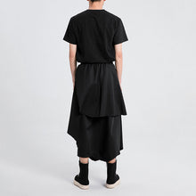 Load image into Gallery viewer, Irregular Layered Casual Samurai Hakama
