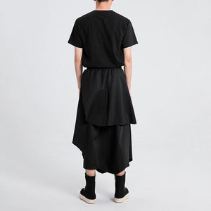 Irregular Layered Casual Samurai Hakama