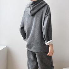 Load image into Gallery viewer, Autumn Hooded Sweatshirt and Sweatpants Casual Sports Suit
