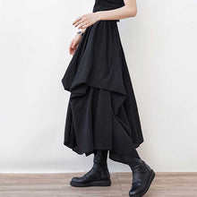 Load image into Gallery viewer, High Waist Irregular Pleated Skirt
