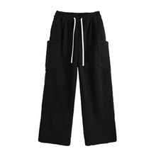 Load image into Gallery viewer, Polar Fleece Multi-pocket Thickened Sweatpants
