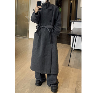 Loose Thickened Windbreaker Coat