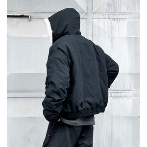 Hooded Warm Short Thick Cotton Coat