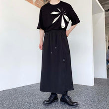 Load image into Gallery viewer, Double Hem Button Cropped Culottes
