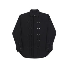 Load image into Gallery viewer, Long Sleeve Blind Stud Oversized Shirt
