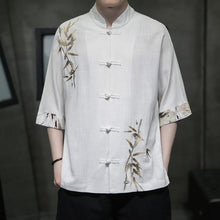 Load image into Gallery viewer, Embroidered Loose-fitting Short-sleeve Shirt
