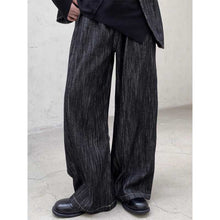 Load image into Gallery viewer, High Waist Straight Denim Wide Leg Pants
