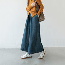 Load image into Gallery viewer, Loose A Line Wide Leg Pants
