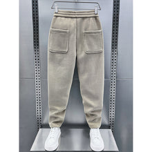 Load image into Gallery viewer, Mid-rise Loose-fitting Corduroy Track Pants
