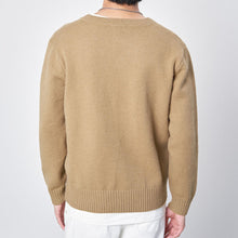 Load image into Gallery viewer, Solid Color Small V-neck Sweater
