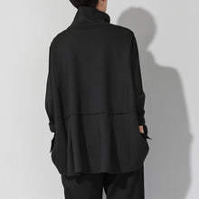 Load image into Gallery viewer, Loose Drawstring Waist Long Sleeve Shirt
