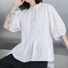 Load image into Gallery viewer, Crumpled Lantern Short Sleeve Shirt
