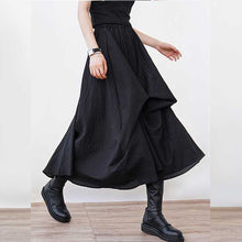 Load image into Gallery viewer, High Waist Irregular Pleated Skirt
