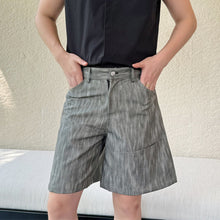 Load image into Gallery viewer, PU Leather Wide Leg Shorts
