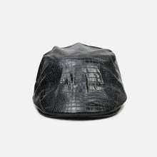 Load image into Gallery viewer, PU Crocodile Pattern Vintage Beret
