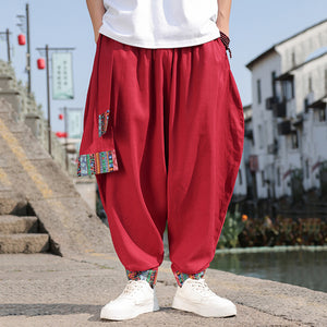 Loose-fitting Harem Pants