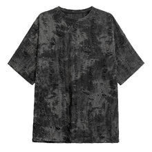 Load image into Gallery viewer, Distressed Sequin Pattern T-shirt
