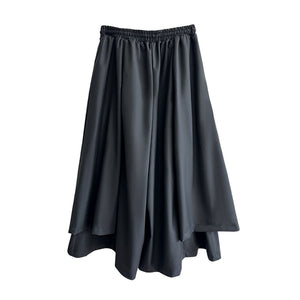 Drawstring Loose Layered Hakama