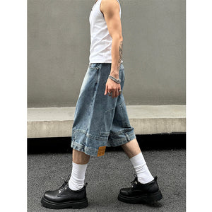 【Your pants are on backwards】Denim Shorts