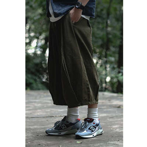 Retro Silhouette Loose Wide-leg Pants