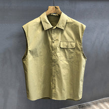 Load image into Gallery viewer, Summer Casual Simple Sleeveless Loose Shirt
