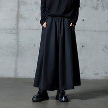 Load image into Gallery viewer, Oversize Draped Nine-point Loose Culottes
