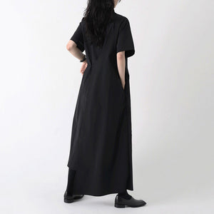 High Waist Long Irregular Dress