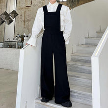 Load image into Gallery viewer, Woolen High-waist Jumpsuit
