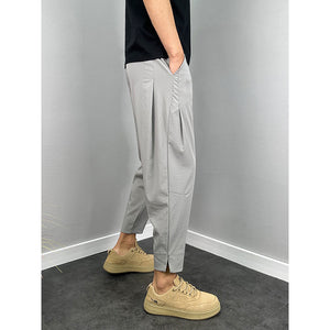 Summer Ultra-thin Nine-point Breathable Casual Pants