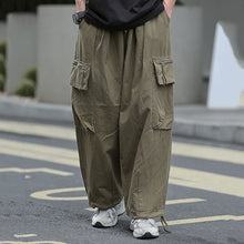 Load image into Gallery viewer, Retro Casual Cargo Pants
