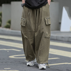 Retro Casual Cargo Pants