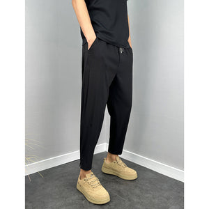 Summer Ultra-thin Nine-point Breathable Casual Pants