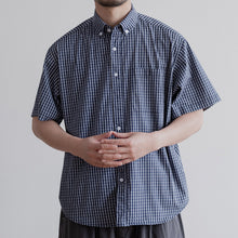 Load image into Gallery viewer, Summer Retro Plaid Short Sleeve Shirt
