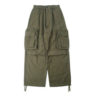 Oversized Pocket Loose Cargo Trousers