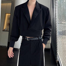 Load image into Gallery viewer, Casual Short Suit Jacket Wide Leg Pants Set
